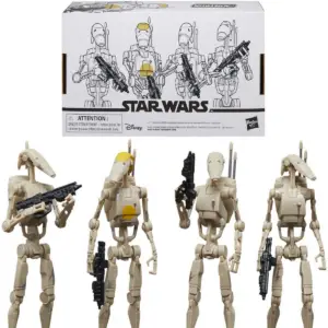 Star Wars Vintage Collection Battle Droid 4-Pack | 3.75” Action Figures